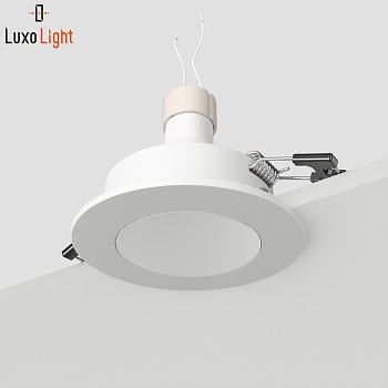 Точечный светильник LuxoLight Plast Aqua LUX0104300