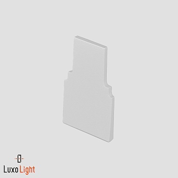 Торцевая заглушка LuxoLight LUX0100995 белая внутренняя к профилю FLEX-G